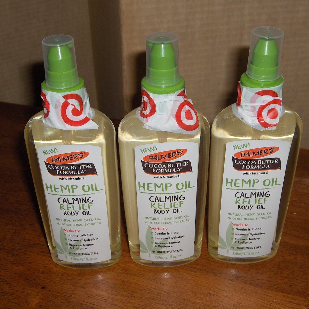 Palmers Calming Relief Body Oil, 3- 5.1 ounce